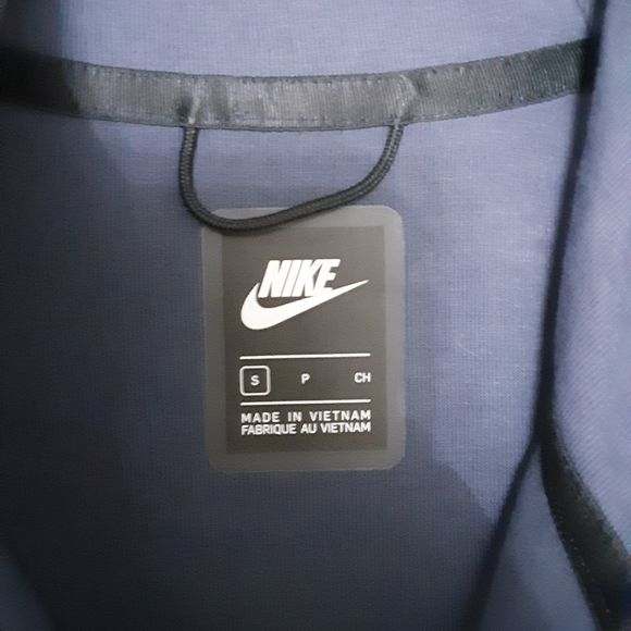 Womens Nike tech fleece hoodie windrunner brand new blue small s - Picture 6 of 8